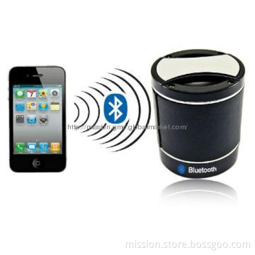 Best Portable Leather outdoor wireless Bluetooth mini speaker with USB